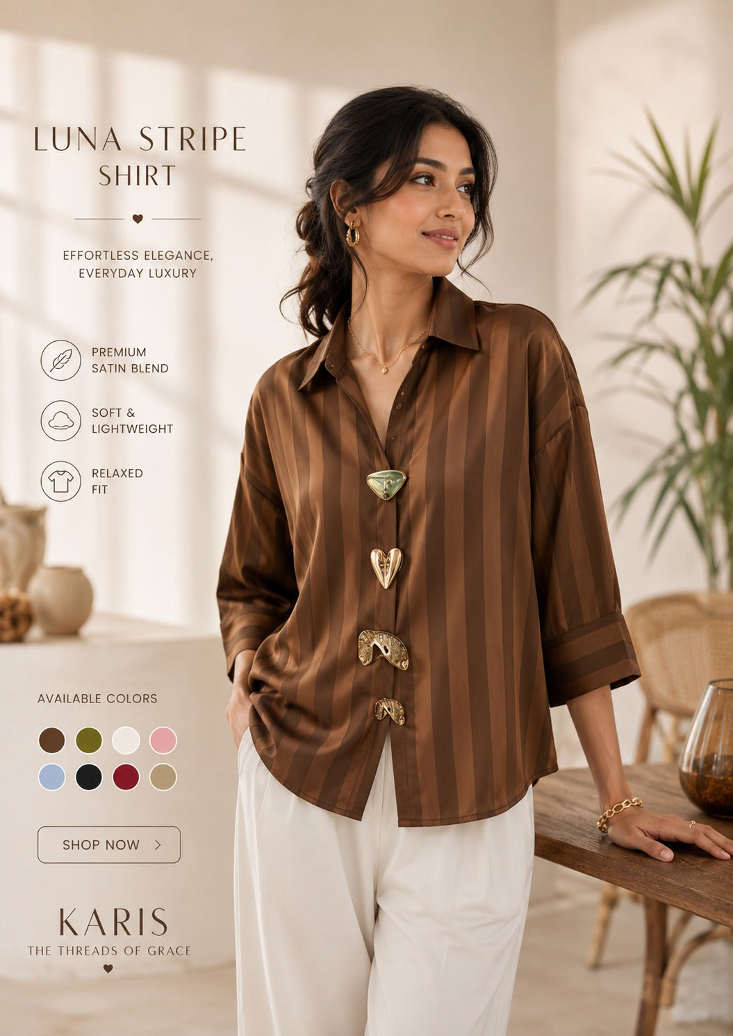 Luna Stripe Shirt
